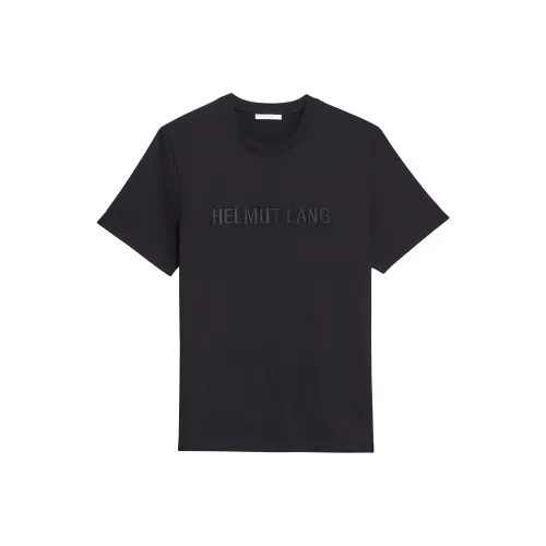 Helmut Lang T-Shirt Мужской Черный