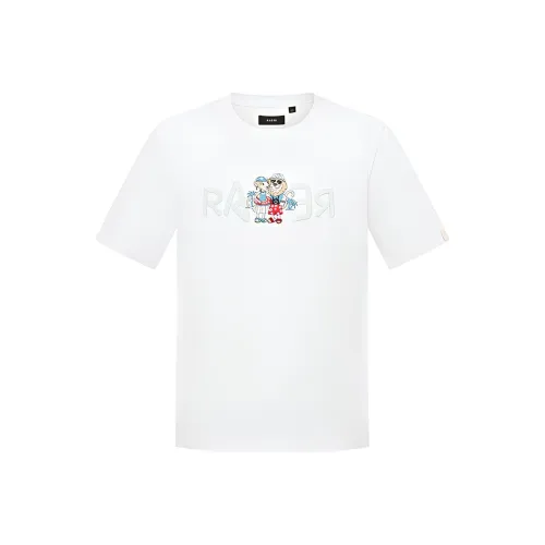 RARE Короткий рукав T-рубашки унисекс белый