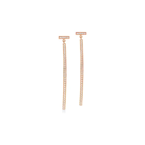 Серьги TIFFANY & CO. T Розовое золото Женские
