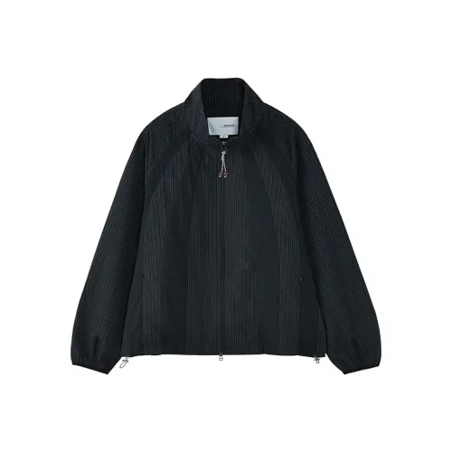 YOSHIYOYI Черная унисекс куртка