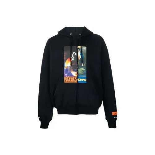 HERON PRESTON Черный Мужской Свитшот