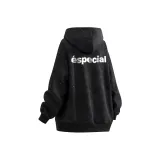 Черный с капюшоном, флисовая подкладка, стиль Dirty Positioning (2356)