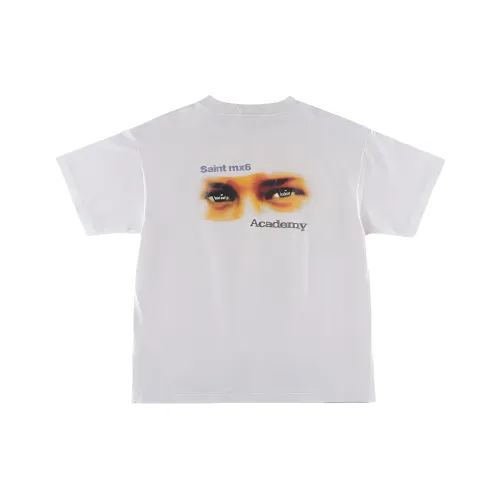 SAINT Mxxxxxx Белая Мужская T-Рубашка