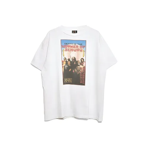 SAINT Mxxxxxx Белая Мужская T-Рубашка