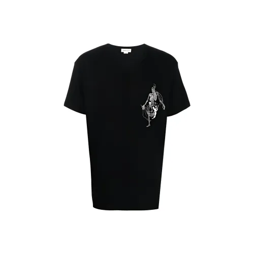 Alexander McQueen Черные Мужские Рубашки
