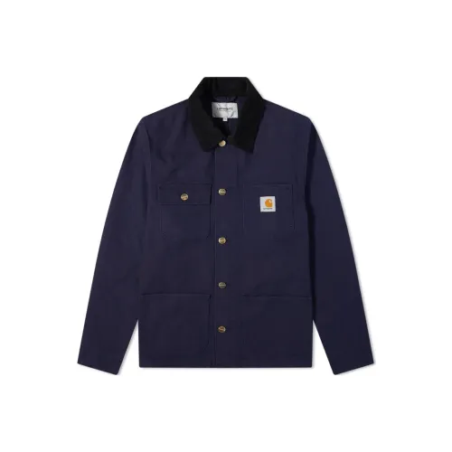 Carhartt WIP Темно-синие мужские куртки