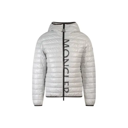 Moncler Белый Мужской Пуховик