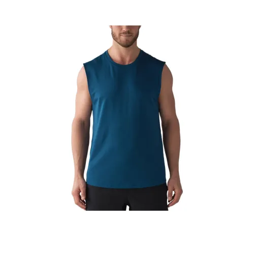 lululemon Топ без рукавов Мужской Озерный Синий