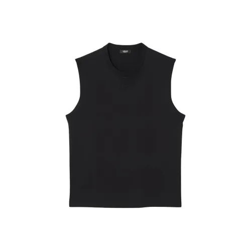 VERSACE Мужские черные майки