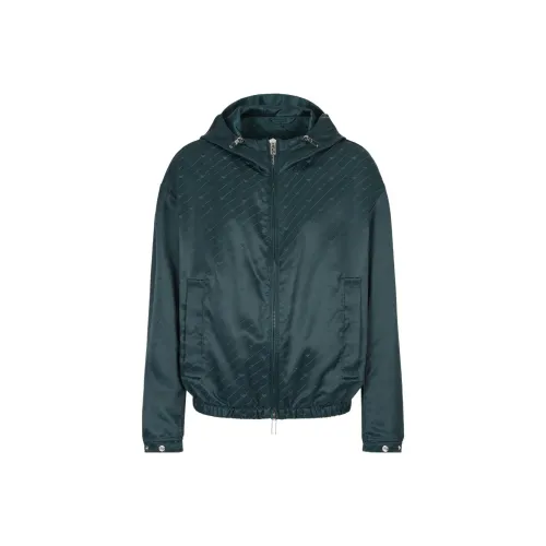 EMPORIO ARMANI Зеленые Мужские Куртки