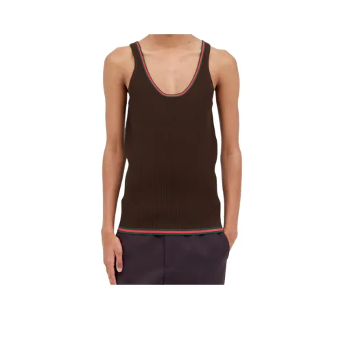 GUCCI FW24 Майка Мужская Умбра