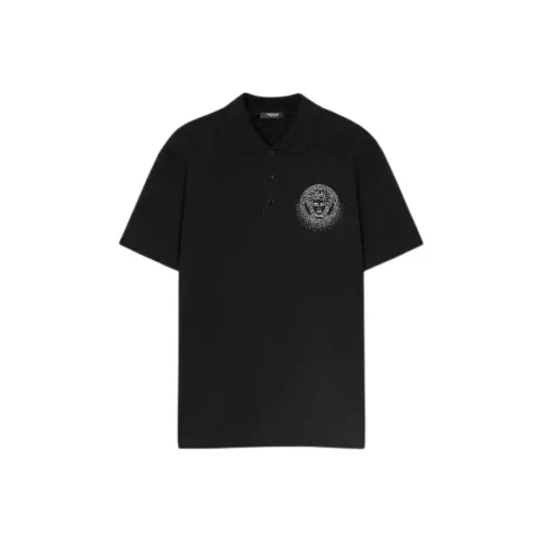 FANSIZHE SS25 Поло Мужское Черное