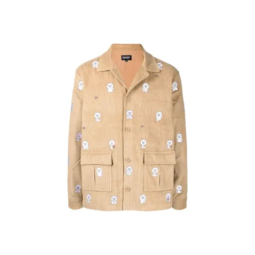 RIPNDIP Светлый Бежевый Мужские Куртки