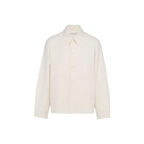 PRADA Light Beige Мужские Куртки