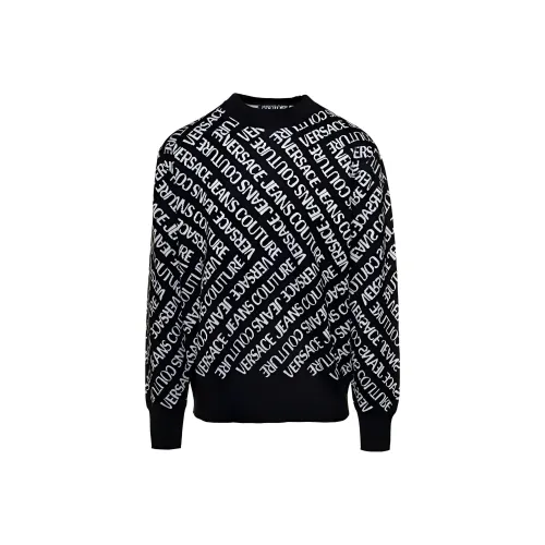 VERSACE JEANS COUTURE Черные Мужские Свитшоты