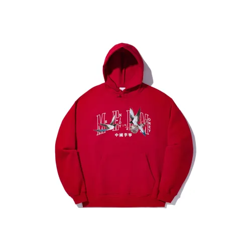 LINING x MEDM Толстовка Мужская Самба Красный