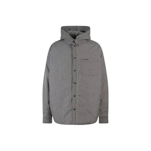 Balenciaga SS23 Куртки и Пальто Стандартный крой Мужской Черный Белый