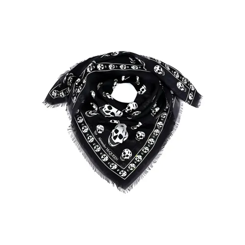 Alexander McQueen Шелковые шарфы Унисекс