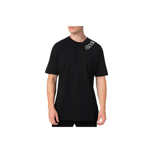 VERSACE Мужские черные T-рубашки