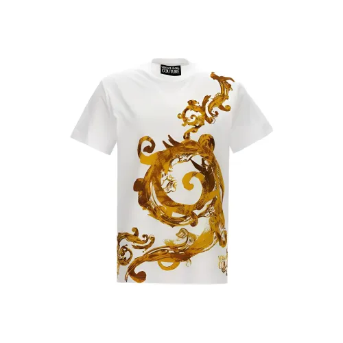VERSACE JEANS COUTURE Белая Мужская Футболка