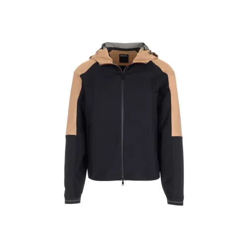 Ermenegildo Zegna Черные Мужские Куртки