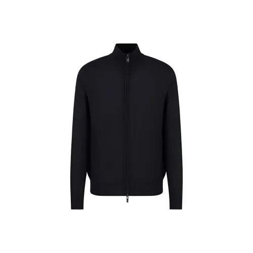 EMPORIO ARMANI FW22 Куртки и пальто Мужской Морской синий