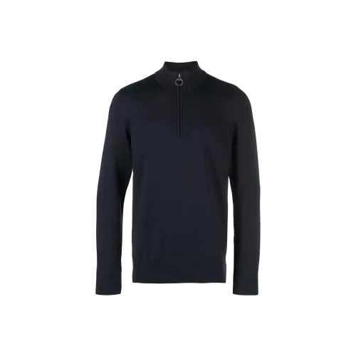BARBOUR Темно-синие мужские свитшоты