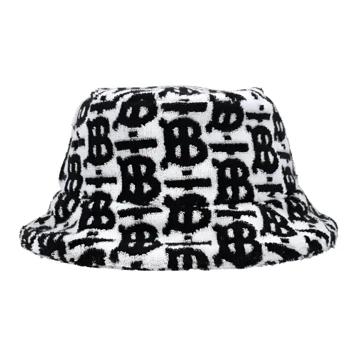 Burberry Cotton Bucket Hats Черный Унисекс