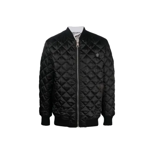 PHILIPP PLEIN SS23 Куртки и Пальто Мужской Черный