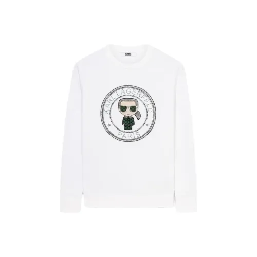 Karl Lagerfeld Толстовка Мужская Raw Белый