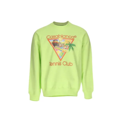 CASABLANCA Свитшот Мужской Светло-Зеленый