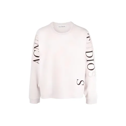 ACNE STUDIOS Толстовка Мужская Светло-Розовая
