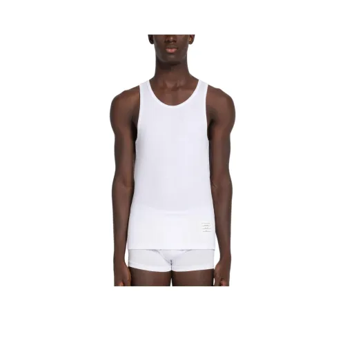 THOM BROWNE· Топ без рукавов Мужской Белый