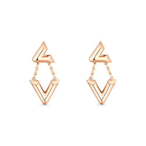 LOUIS VUITTON Серьги Volt Золотые Женские