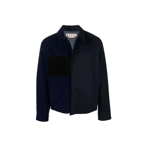 MARNI Синий Мужской Куртки