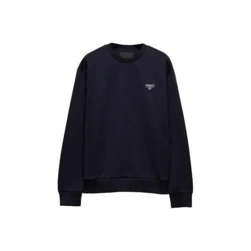 PRADA Синий Мужской Свитшот