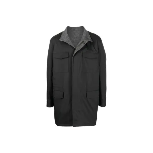 Loro Piana Army Green Мужские Куртки