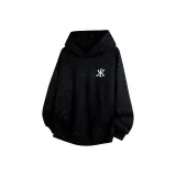 Чёрный (с капюшоном, флисовая подкладка)