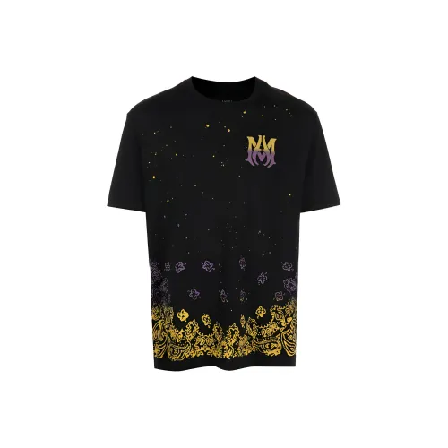 AMIRI Мужские черные футболки