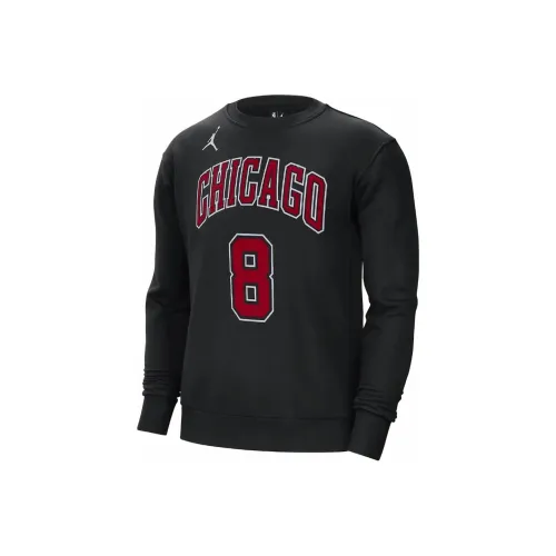 Джордан Черный Мужской Свитшот