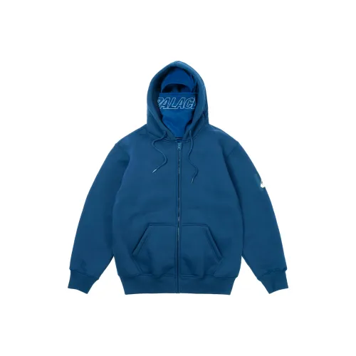 Дворцовый Морской Синий Унисекс Свитшоты