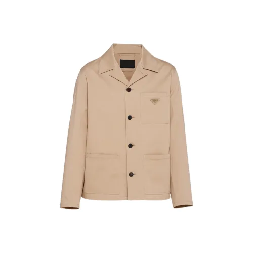 PRADA Хаки Мужские Куртки