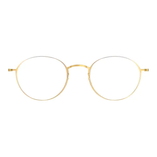 LINDBERG Титан Нерегулярная форма Оправы для очков Унисекс Золото