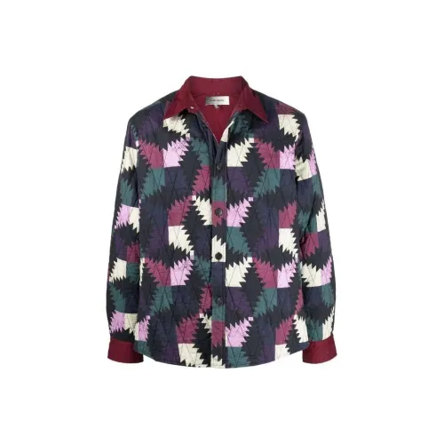 ISABEL MARANT Темно-фиолетовый Мужские Куртки