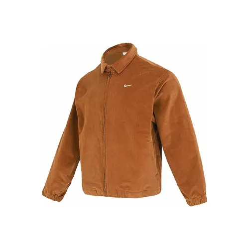 Nike Куртка Азиатская версия Мужская Коричневая
