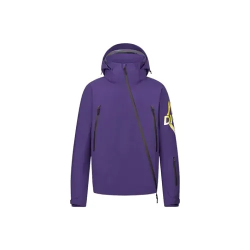 DIOR FW22 Куртки и Пальто Мужской Фиолетовый