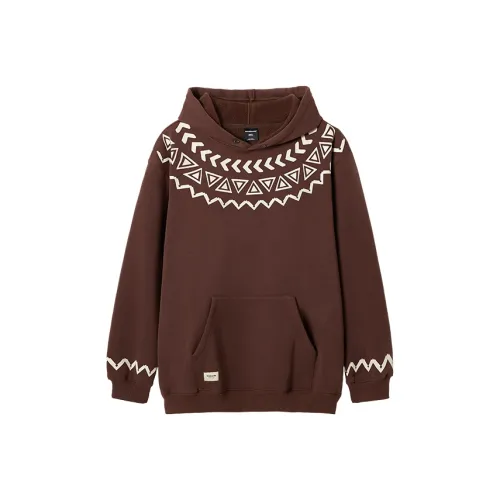 WAYNEXZAVIER Кофейный Мужской Свитшот