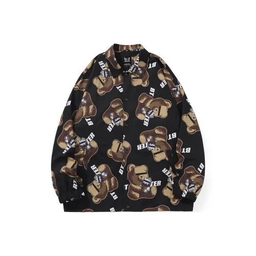 BIRDTALK Черная унисекс куртка