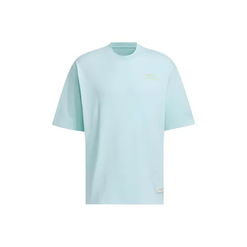 Adidas MBTI T-Shirt Мужская Светло-Синяя