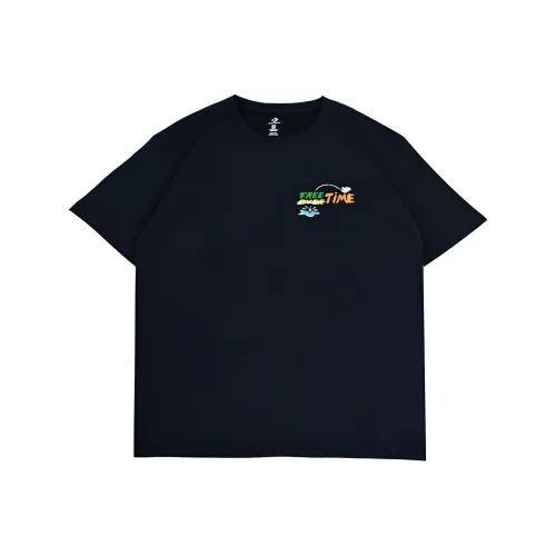 Конверс SUMMER FISHING T-Shirt Унисекс Черный